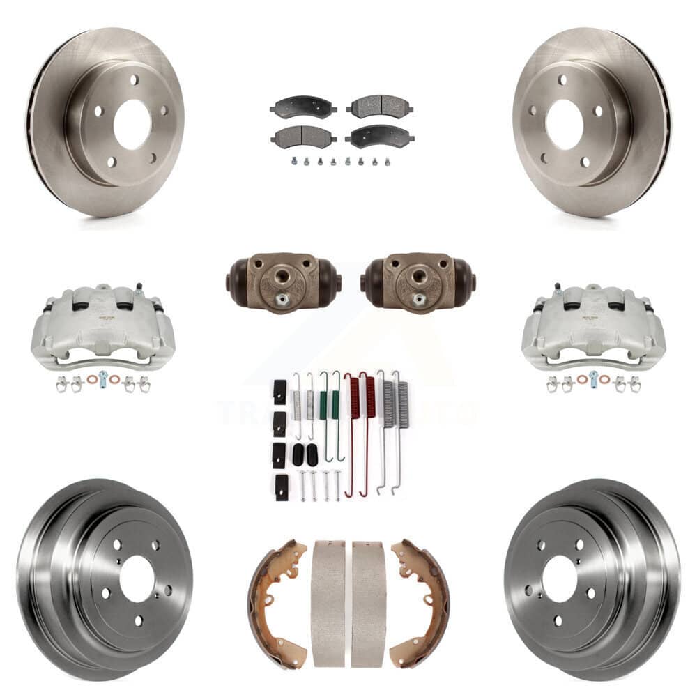 Transit Auto - KC8-100947P - Front and Rear Disc Brake Kits