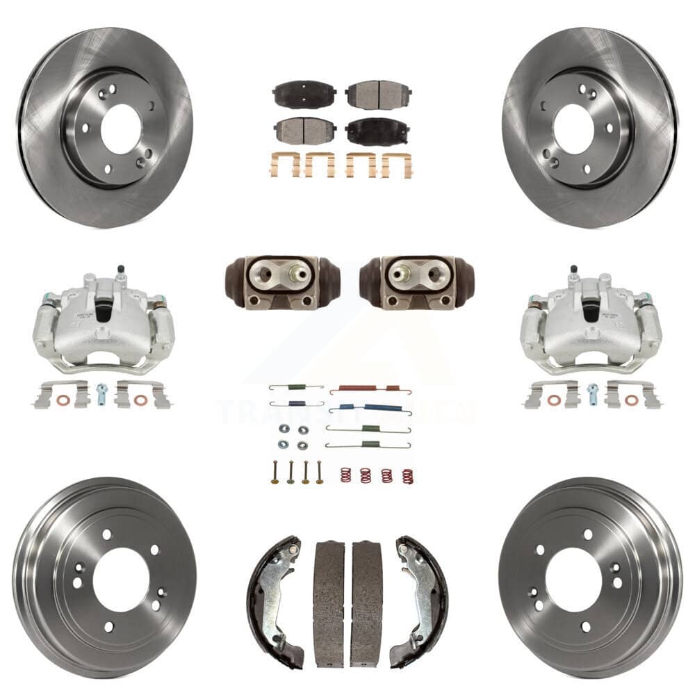 Transit Auto - KC8-100948T - Front and Rear Disc Brake Kits