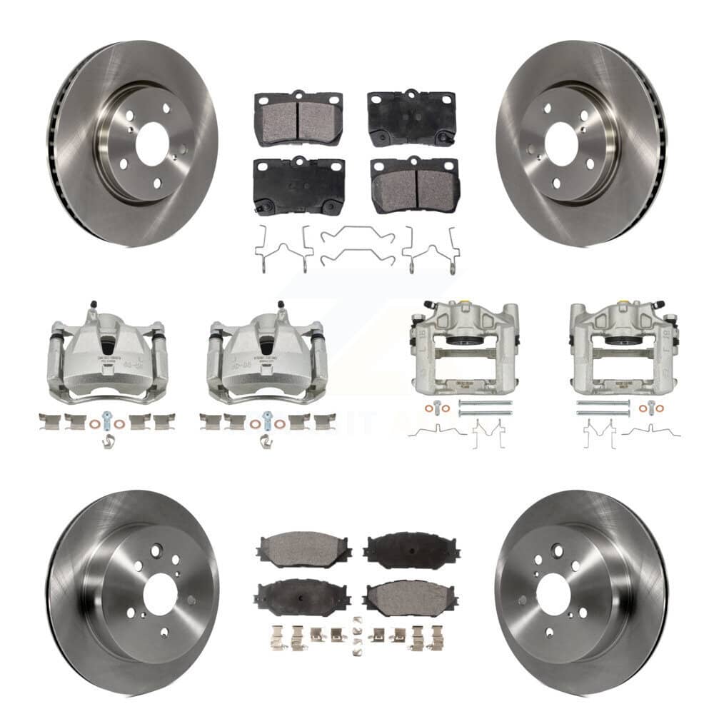 Transit Auto - KC8-100955T - Front and Rear Disc Brake Kits