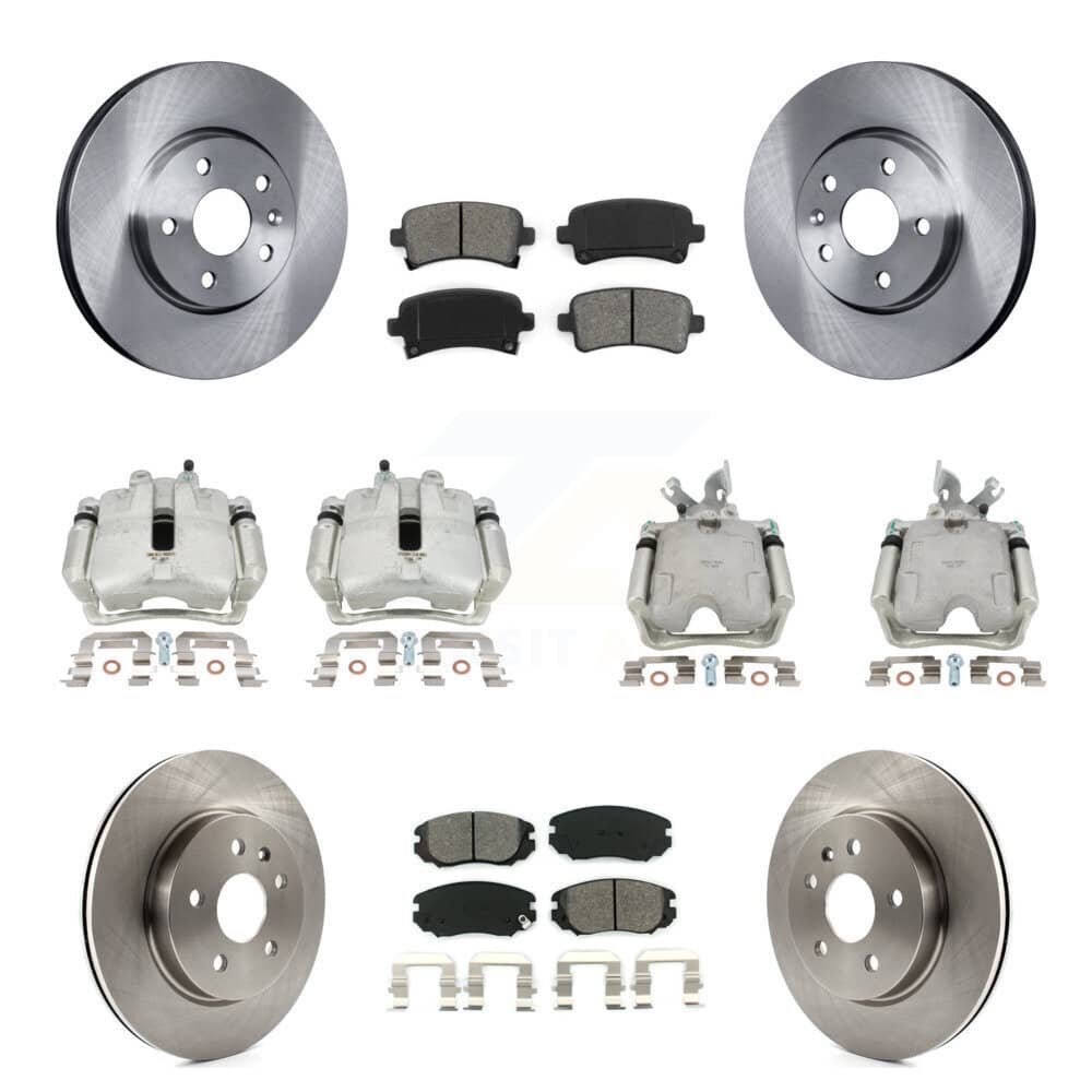 Transit Auto - KC8-100958S - Front and Rear Disc Brake Kits
