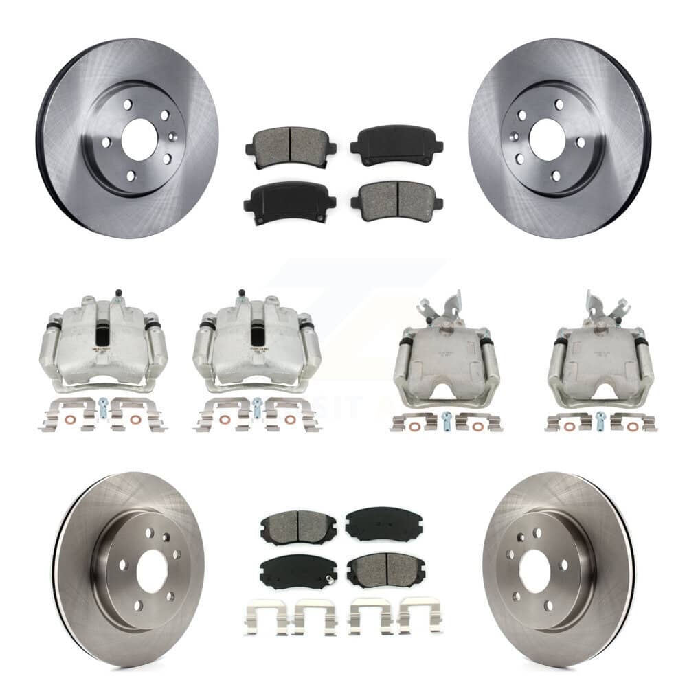 Transit Auto - KC8-100959S - Front and Rear Disc Brake Kits