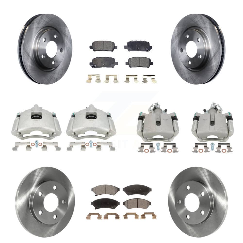 Transit Auto - KC8-100962T - Front and Rear Disc Brake Kits