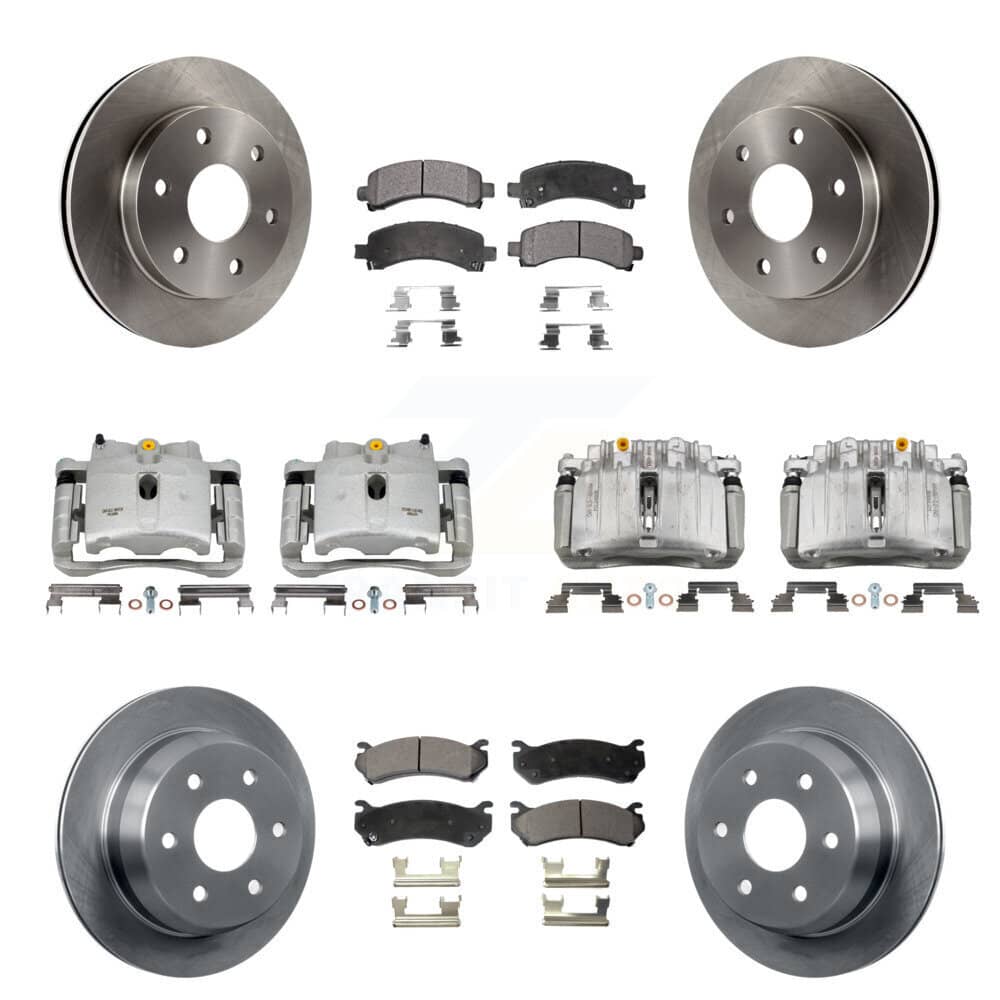 Transit Auto - KC8-100963P - Front and Rear Disc Brake Kits