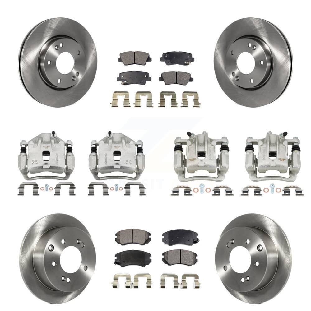 Transit Auto - KC8-100967T - Front and Rear Disc Brake Kits