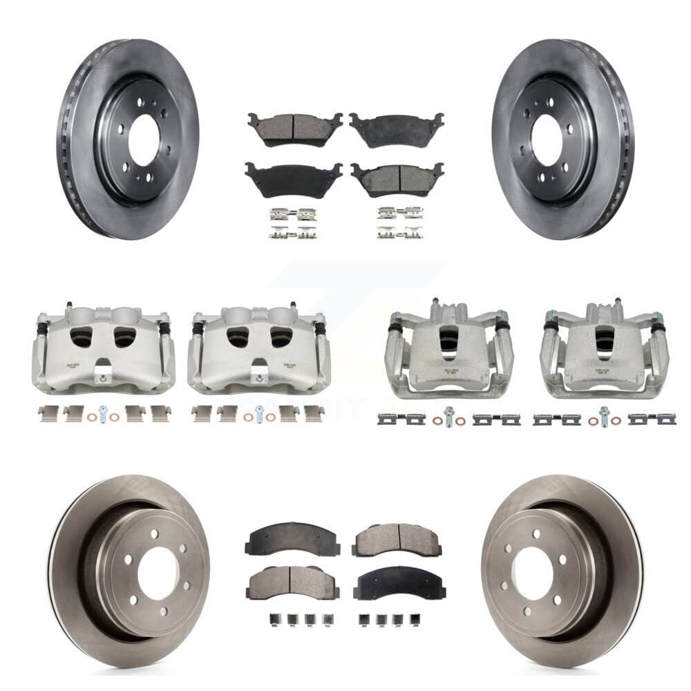 Transit Auto - KC8-100977T - Front and Rear Disc Brake Kits
