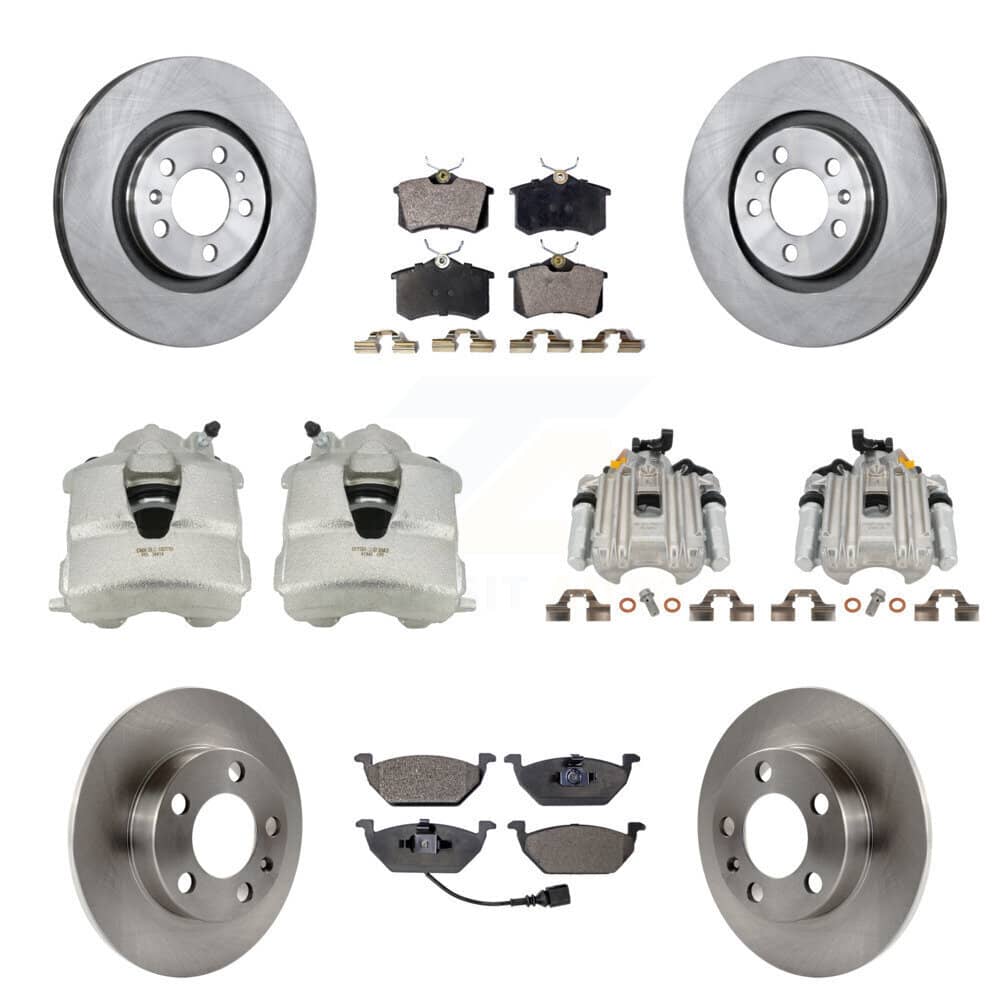Transit Auto - KC8-100980P - Front and Rear Disc Brake Kits