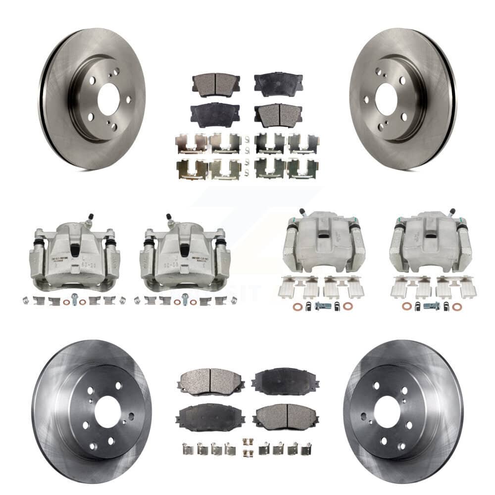 Transit Auto - KC8-100991T - Front and Rear Disc Brake Kits