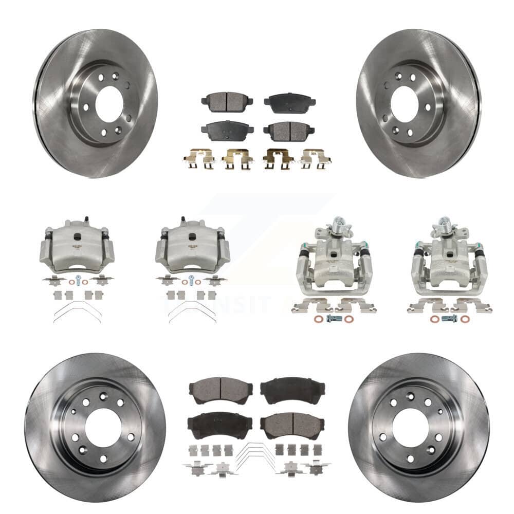Transit Auto - KC8-100996T - Front and Rear Disc Brake Kits