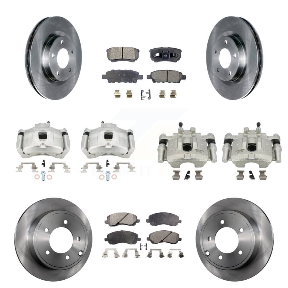 Transit Auto - KC8-100999P - Front and Rear Disc Brake Kits