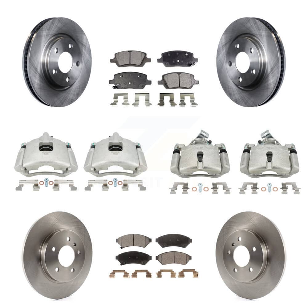 Transit Auto - KC8-101010T - Front and Rear Disc Brake Kits