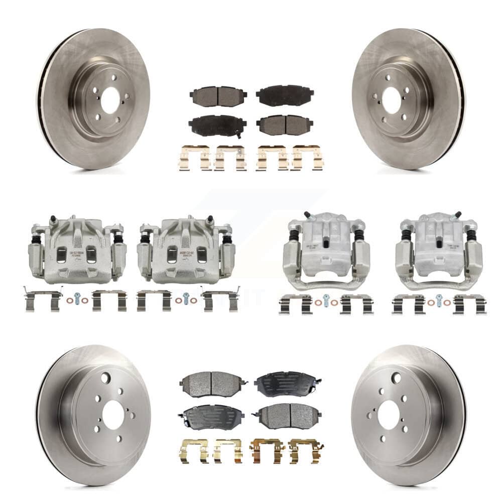 Transit Auto - KC8-101016P - Front and Rear Disc Brake Kits