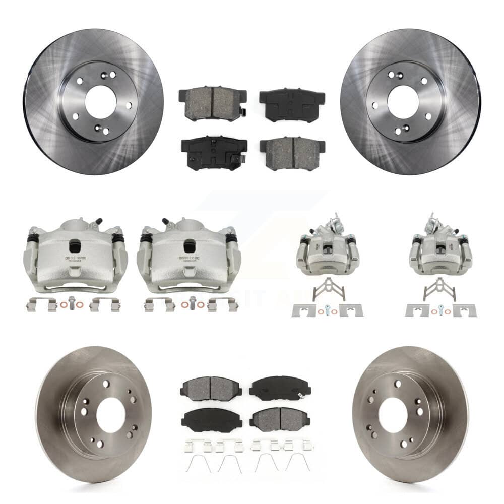Transit Auto - KC8-101018S - Front and Rear Disc Brake Kits