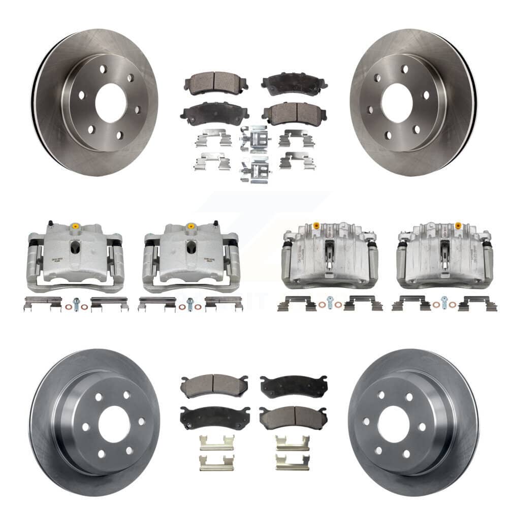 Transit Auto - KC8-101028T - Front and Rear Disc Brake Kits