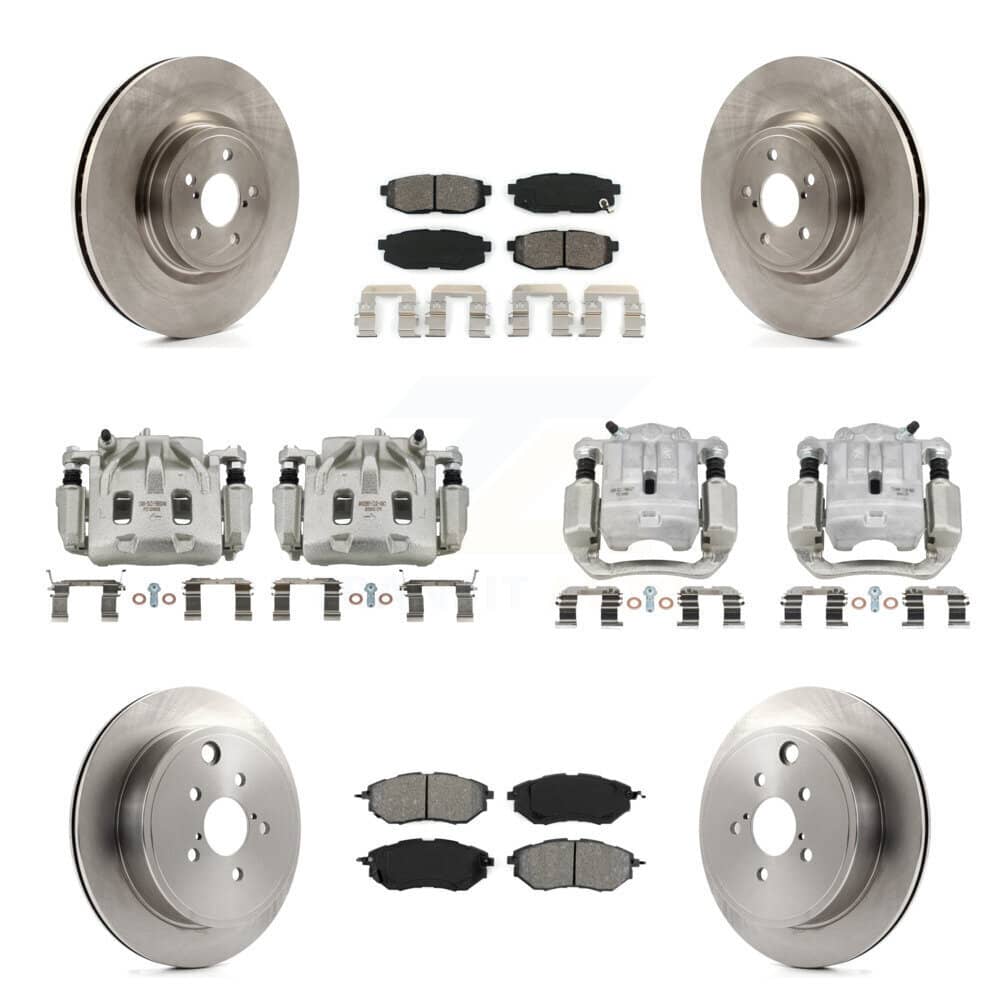 Transit Auto - KC8-101036S - Front and Rear Disc Brake Kits