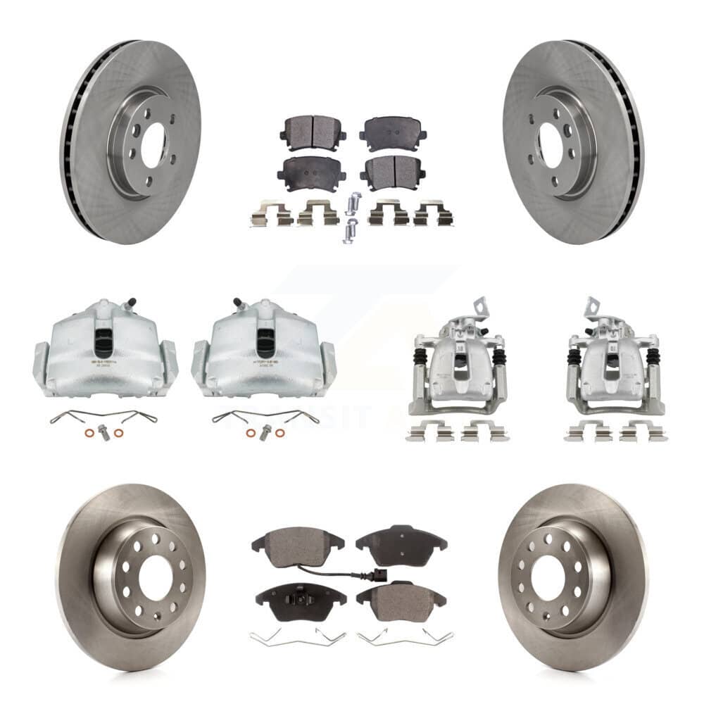 Transit Auto - KC8-101070P - Front and Rear Disc Brake Kits