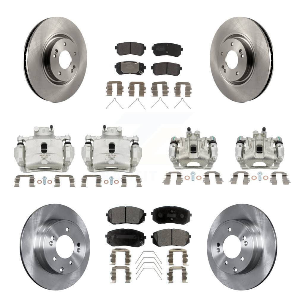 Transit Auto - KC8-101079P - Front and Rear Disc Brake Kits