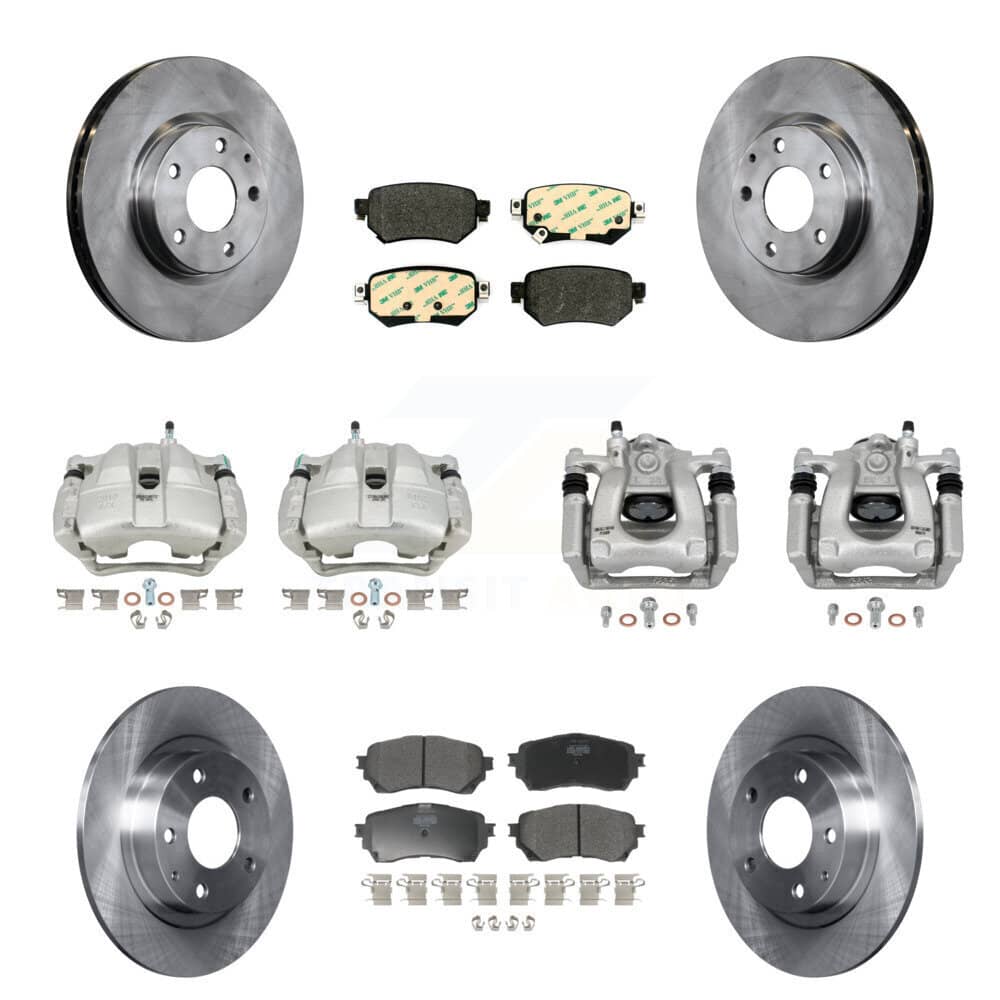 Transit Auto - KC8-101083P - Front and Rear Disc Brake Kits