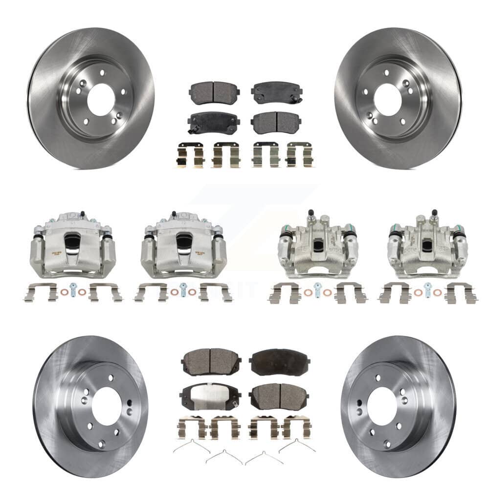 Transit Auto - KC8-101100T - Front and Rear Disc Brake Kits