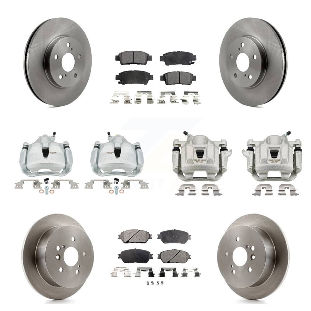 Transit Auto - KC8-101104T - Front and Rear Disc Brake Kits
