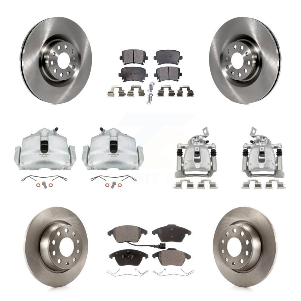 Transit Auto - KC8-101106T - Front and Rear Disc Brake Kits