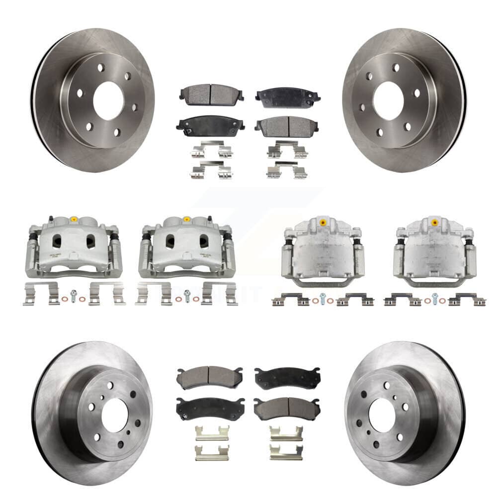 Transit Auto - KC8-101119T - Front and Rear Disc Brake Kits