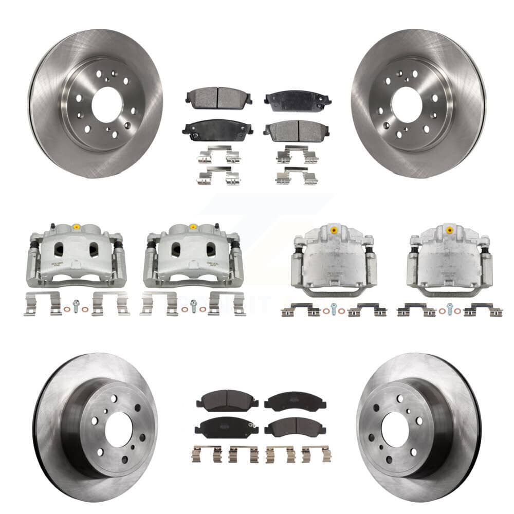 Transit Auto - KC8-101120P - Front and Rear Disc Brake Kits