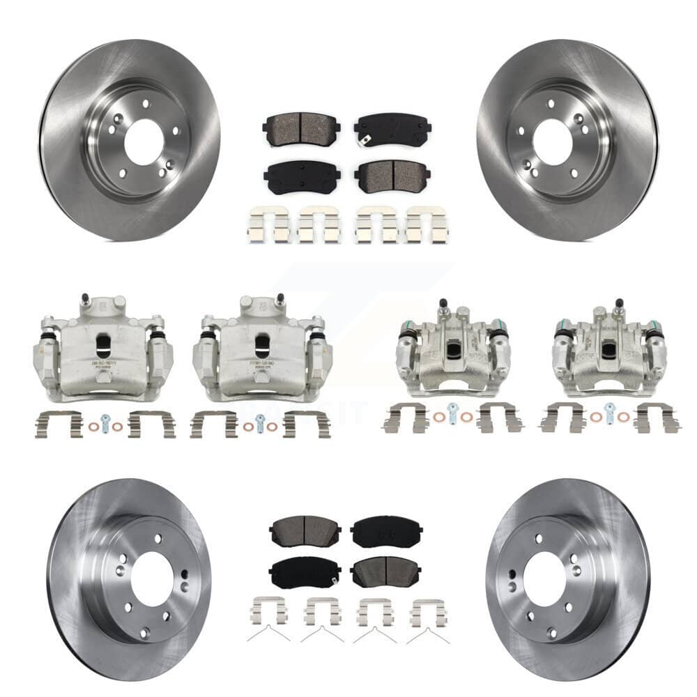 Transit Auto - KC8-101131S - Front and Rear Disc Brake Kits