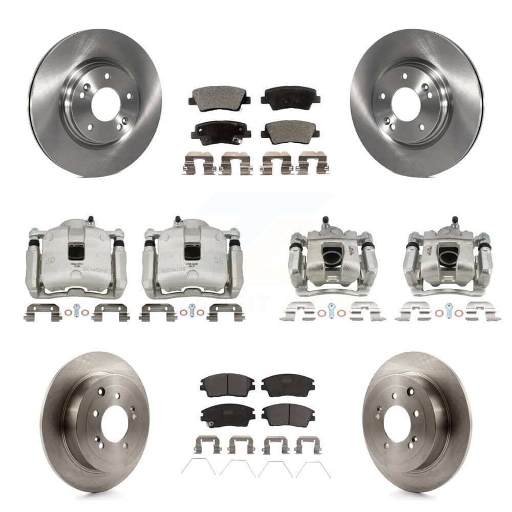 Transit Auto - KC8-101167T - Front and Rear Disc Brake Kits