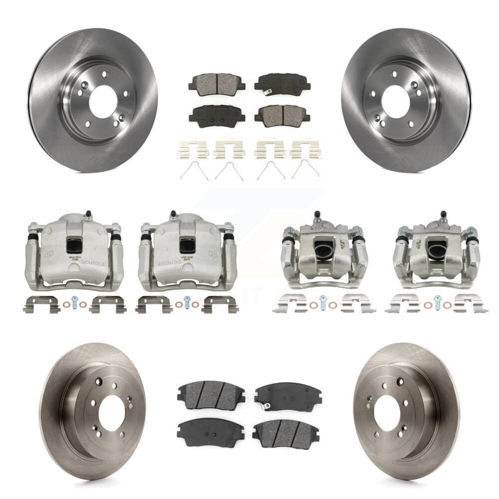 Transit Auto - KC8-101174S - Front and Rear Disc Brake Kits