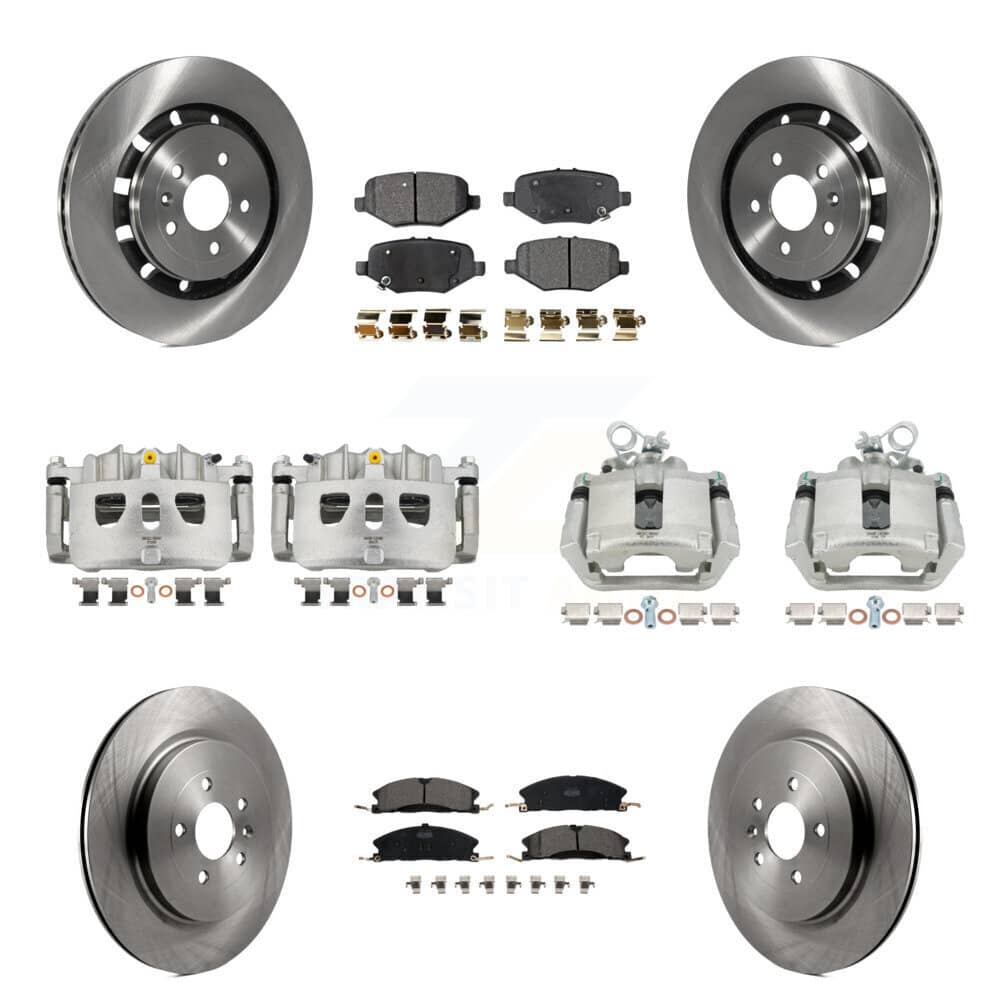 Transit Auto - KC8-101175T - Front and Rear Disc Brake Kits