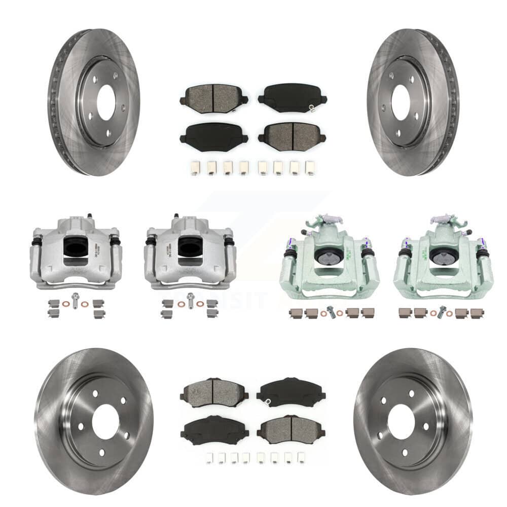 Transit Auto - KC8-101180S - Front and Rear Disc Brake Kits