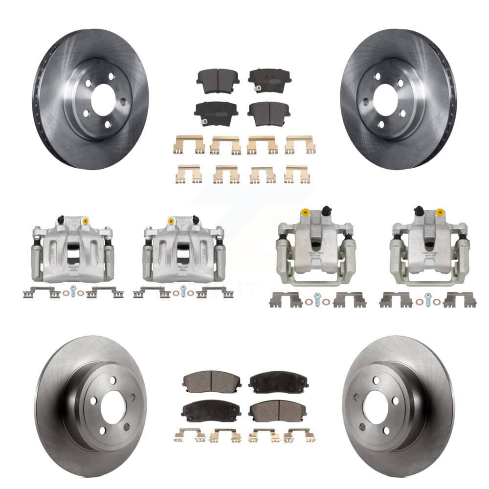 Transit Auto - KC8-101181P - Front and Rear Disc Brake Kits
