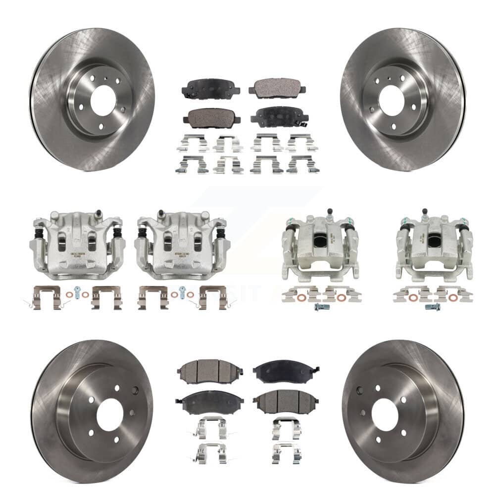 Transit Auto - KC8-101190P - Front and Rear Disc Brake Kits