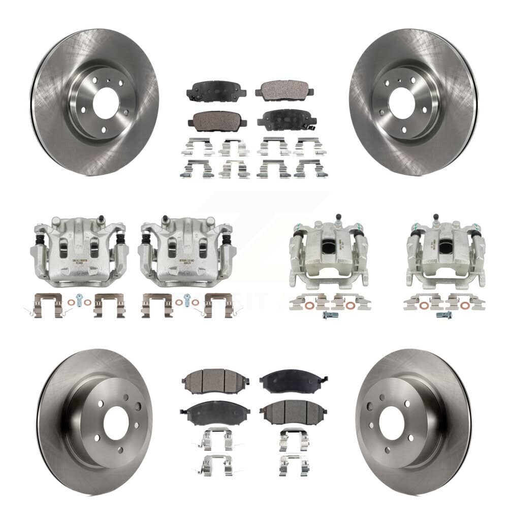 Transit Auto - KC8-101193P - Front and Rear Disc Brake Kits