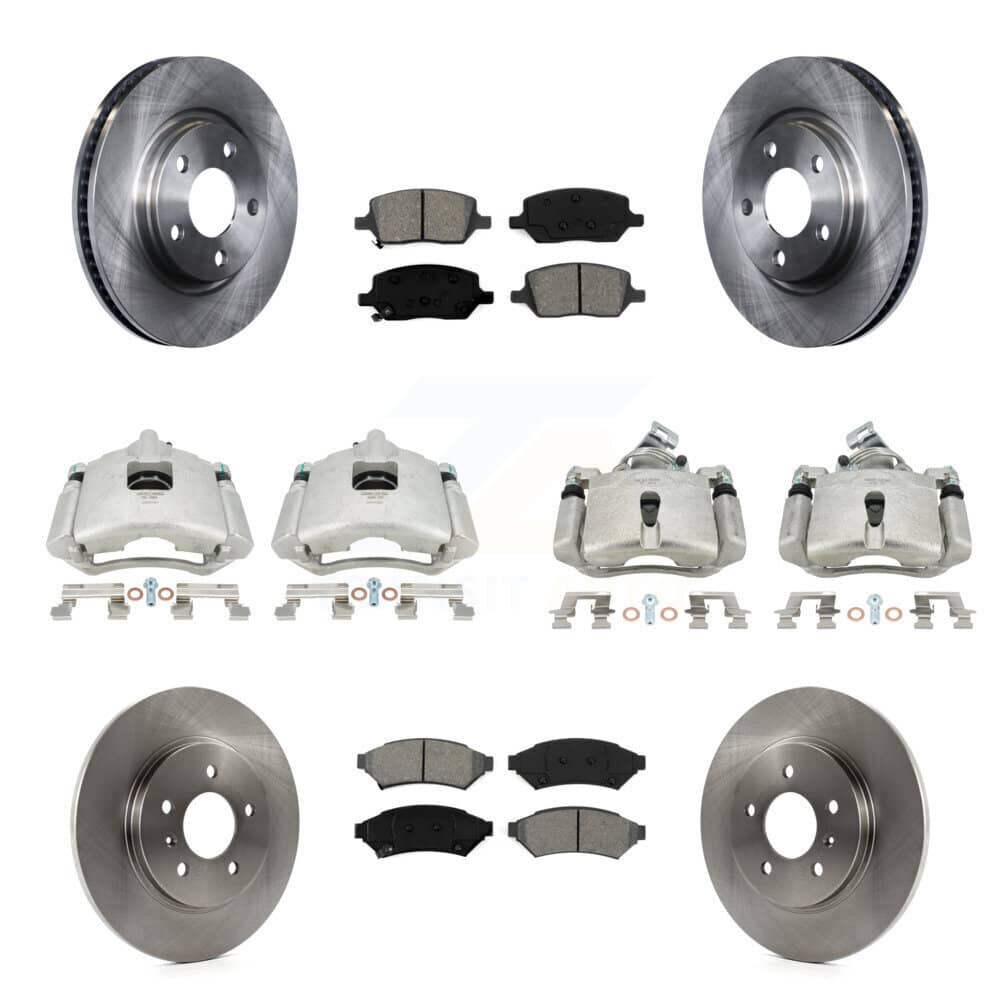Transit Auto - KC8-101196S - Front and Rear Disc Brake Kits