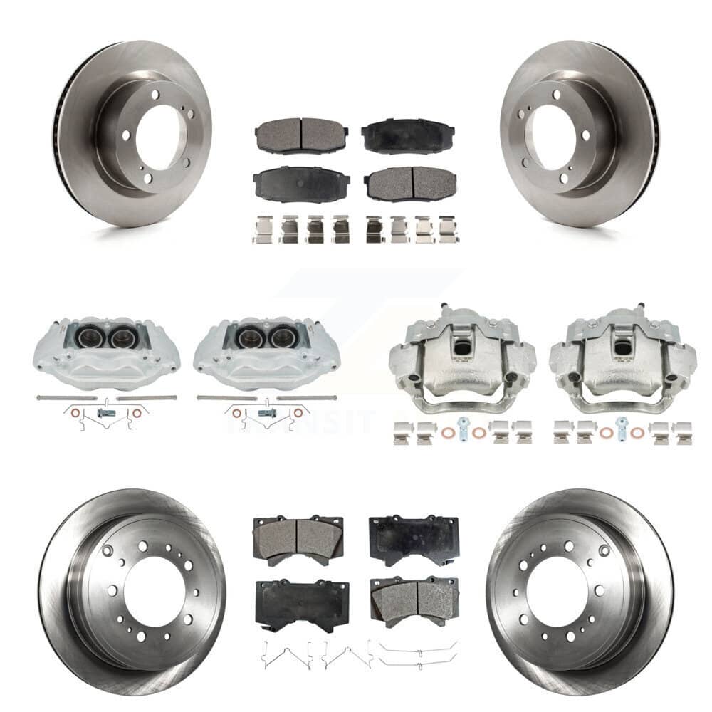 Transit Auto - KC8-101203P - Front and Rear Disc Brake Kits
