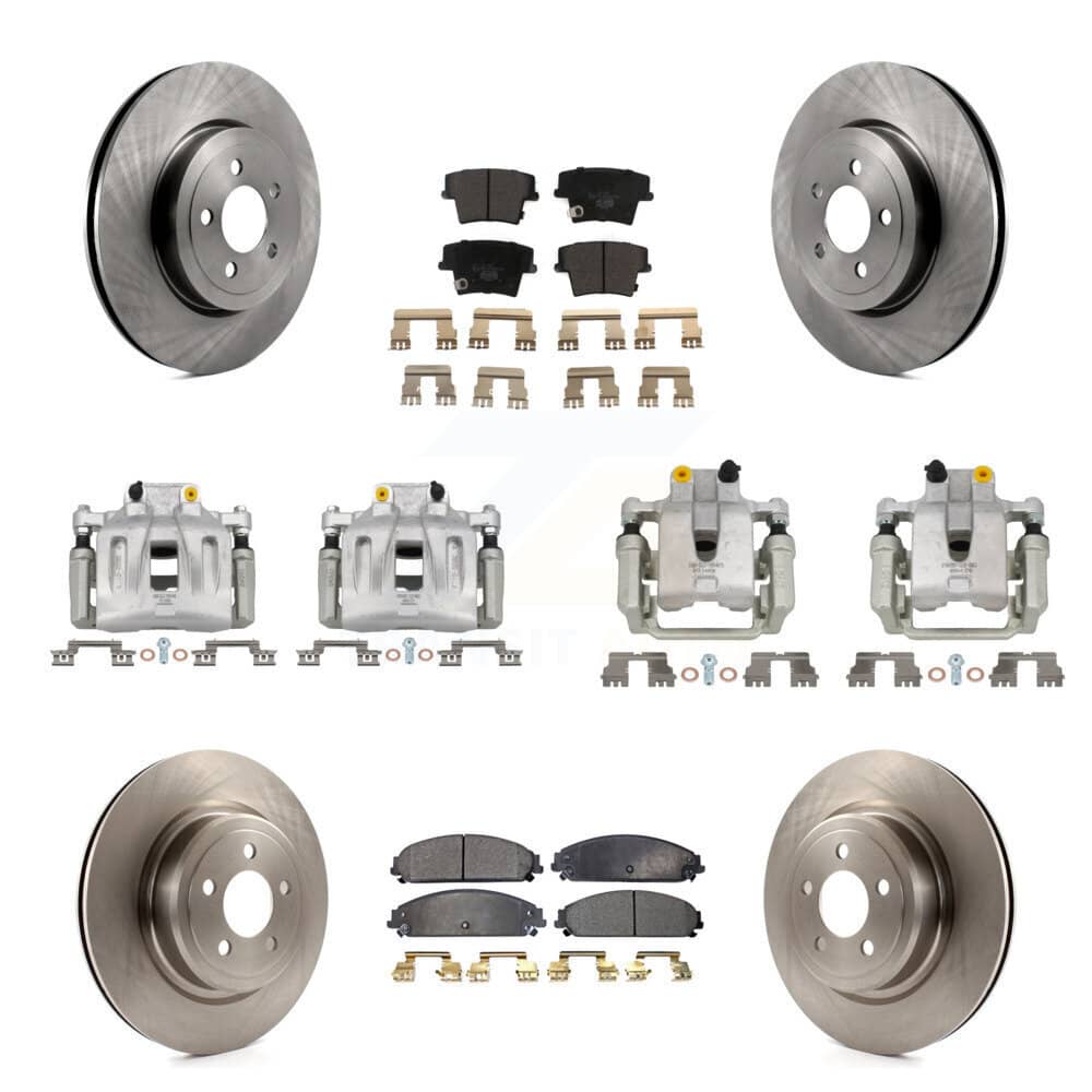 Transit Auto - KC8-101203T - Front and Rear Disc Brake Kits