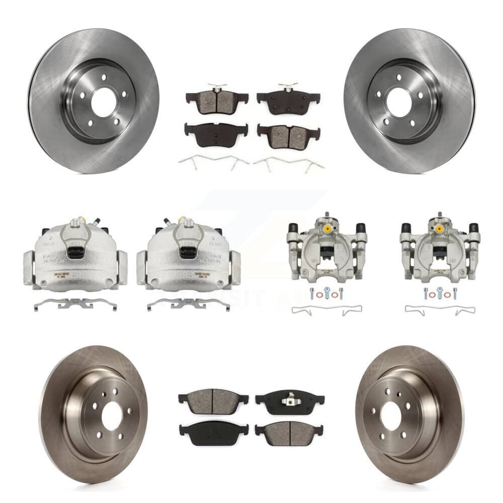 Transit Auto - KC8-101204S - Front and Rear Disc Brake Kits
