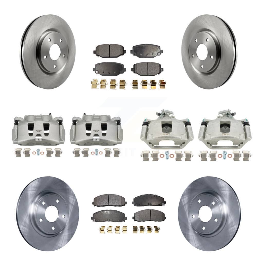 Transit Auto - KC8-101209P - Front and Rear Disc Brake Kits