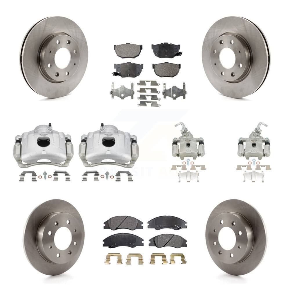 Transit Auto - KC8-101216P - Front and Rear Disc Brake Kits