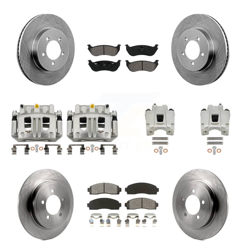 Transit Auto - KC8-101216S - Front and Rear Disc Brake Kits