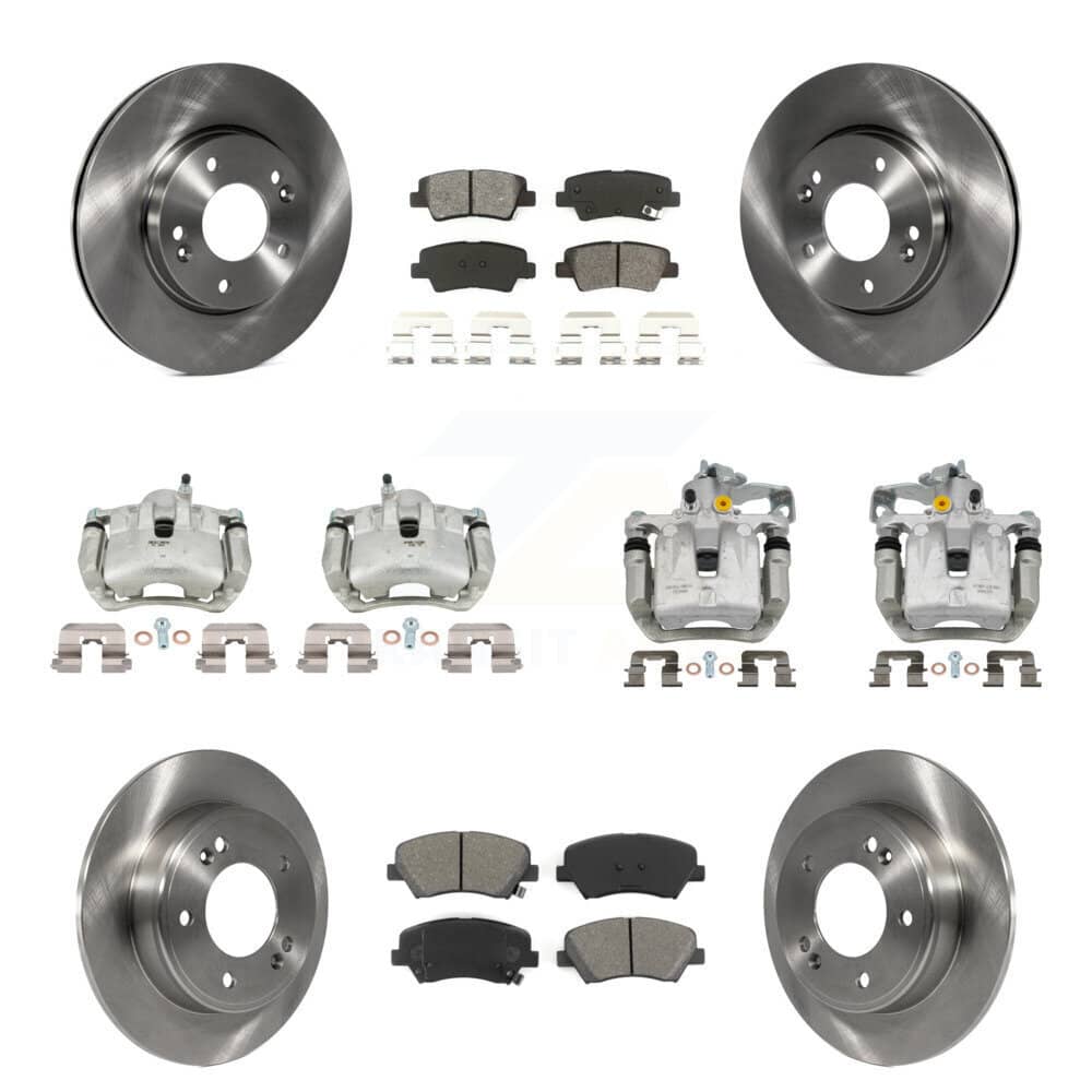 Transit Auto - KC8-101255S - Front and Rear Disc Brake Kits