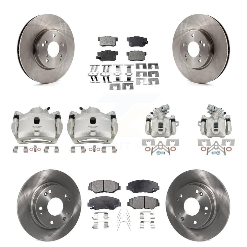 Transit Auto - KC8-101261P - Front and Rear Disc Brake Kits
