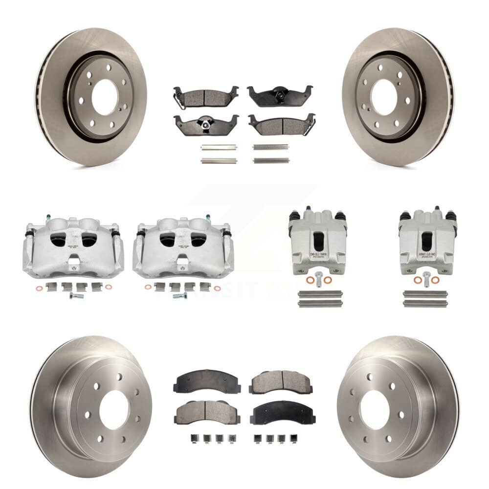 Transit Auto - KC8-101277P - Front and Rear Disc Brake Kits