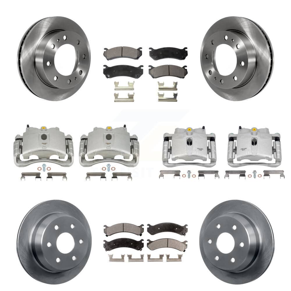 Transit Auto - KC8-101289T - Front and Rear Disc Brake Kits