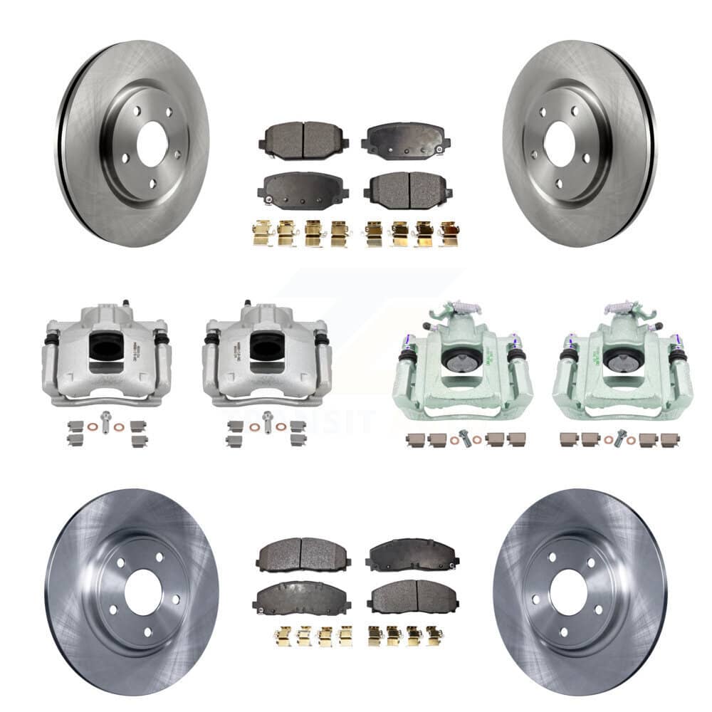Transit Auto - KC8-101290P - Front and Rear Disc Brake Kits