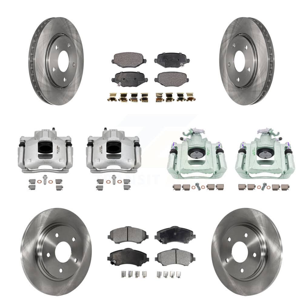 Transit Auto - KC8-101291T - Front and Rear Disc Brake Kits
