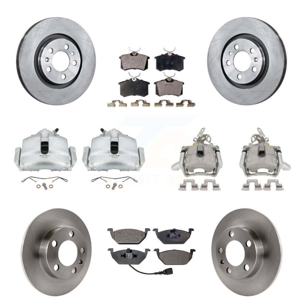 Transit Auto - KC8-101295T - Front and Rear Disc Brake Kits