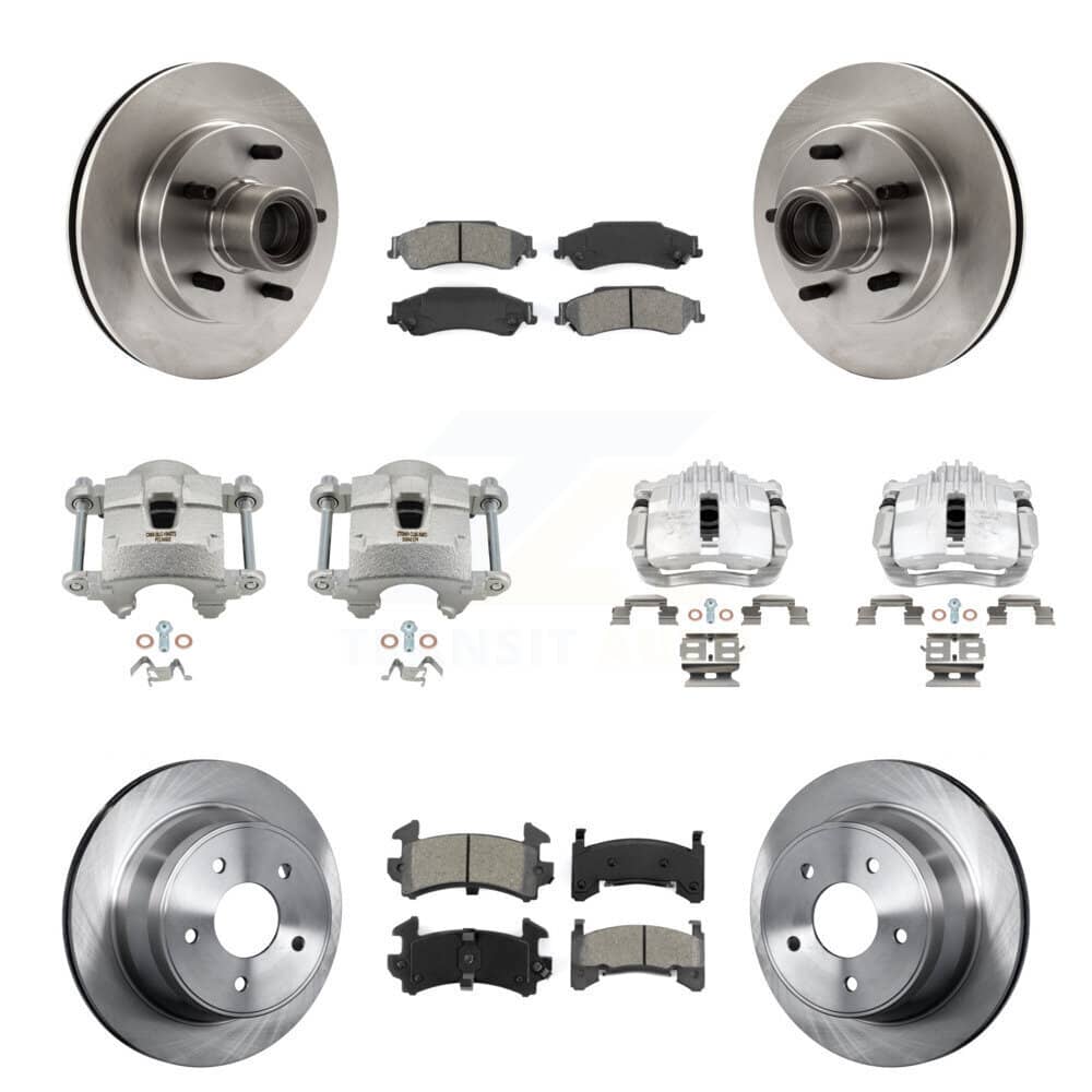 Transit Auto - KC8-101305S - Front and Rear Disc Brake Kits