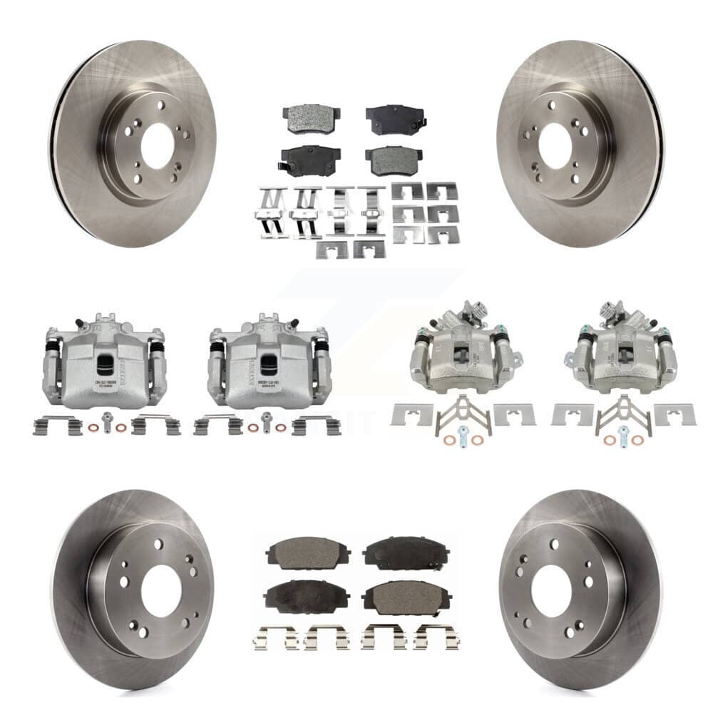 Transit Auto - KC8-101306T - Front and Rear Disc Brake Kits
